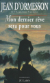 Couverture Mon dernier rêve sera pour vous Editions JC Lattès 1993