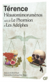 Couverture Héautontimoruménos – Le Phormion – Les Adelphes Editions Flammarion (GF) 2014