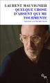 Couverture Quelque chose d'absent qui me tourmente Editions de Minuit (Double) 2025