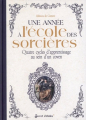 Couverture Une année à l'école des sorcières  Editions Secret d’étoiles 2025