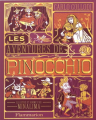 Couverture The Adventures of Pinocchio, illustrated (MinaLima) Editions Arthaud / Flammarion 2025