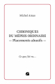 Couverture Chroniques du mépris ordinaire - Placements abusifs Editions du Panthéon 2023