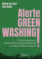Couverture Alerte greenwashing ! 12 principes pour reconnaître le greenwashing et mieux communiquer Editions Eyrolles 2025