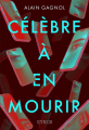 Couverture Célèbre à en mourir Editions Syros 2025
