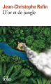 Couverture D'or et de jungle Editions Folio  2025