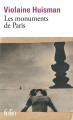 Couverture Les monuments de Paris Editions Folio  2025