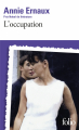 Couverture L'Occupation Editions Folio  2025