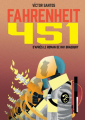 Couverture Fahrenheit 451 (BD, Santos) Editions ActuSF (Ithaque) 2025