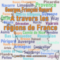 Couverture À travers les régions de France Editions Librivox 2019