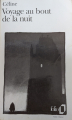 Couverture Voyage au bout de la nuit Editions Folio  1993