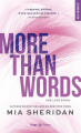 Couverture More Than Words Editions Hugo & Cie (Poche - New romance) 2025