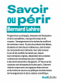 Couverture Savoir ou périr Editions Seuil (Libelle) 2025
