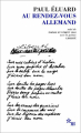 Couverture Au rendez-vous allemand suivi de Poésie et Vérité 1942 avec le poème Liberté Editions de Minuit (Double) 2012