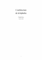 Couverture L’Architecture de la biphobie Editions Autoédité 16