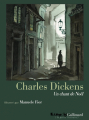 Couverture Un chant de noël, illustré (Fior) Editions Futuropolis / Gallimard 2023