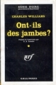 Couverture Ont-ils des jambes ? Editions Gallimard  (Série noire) 1961