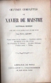 Couverture Oeuvres complètes (Xavier de Maistre) Editions Librairie de Paris 1900