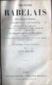 Couverture Tout ce qui existe de ses oeuvres Editions Garnier 1884