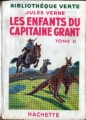 Couverture Les enfants du capitaine Grant (3 tomes), tome 2 Editions Hachette (Bibliothèque Verte) 1953