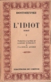 Couverture L'idiot, tome 1 Editions du Chêne 1947
