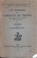 Couverture Cligés Editions Honoré Champion (Les classiques français du Moyen-Âge) 1957