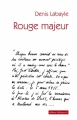 Couverture Rouge majeur Editions Dialogues 2011