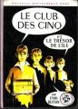 Couverture Le club des cinq et le trésor de l'île Editions Hachette (Nouvelle bibliothèque rose) 1967