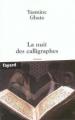 Couverture La nuit des calligraphes Editions Fayard 2004