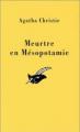 Couverture Meurtre en Mésopotamie Editions du Masque 1993