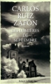 Couverture Les lumières de septembre Editions Robert Laffont 2012