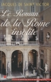 Couverture Le roman de la Rome insolite Editions du Rocher 2010