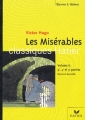 Couverture Les Misérables, extraits Editions Hatier (Classiques - Oeuvres & thèmes) 2003
