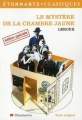 Couverture Le Mystère de la chambre jaune Editions Flammarion (GF - Etonnants classiques) 2003