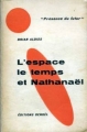 Couverture L'Espace, le temps et Nathanaël Editions Denoël (Présence du futur) 1960