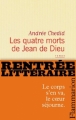 Couverture Les quatre morts de Jean De Dieu Editions Flammarion 2010