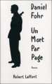 Couverture Un mort par page Editions Robert Laffont 2007