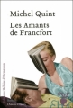 Couverture Les amants de Francfort Editions Héloïse d'Ormesson 2011