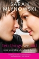 Couverture Deux filles + trois garçons - les parents = dix choses que nous n'aurions jamais dû faire Editions HarperTeen 2011