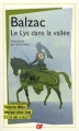 Couverture Le Lys dans la vallée Editions Flammarion (GF) 2010