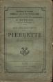 Couverture Le curé de Tours suivi de Pierrette Editions Calmann-Lévy 1899