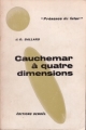 Couverture Cauchemar à quatre dimensions Editions Denoël (Présence du futur) 1965
