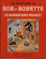 Couverture Bob et Bobette (Bichromie), tome 12 : Les mousquetaires endiablés Editions Erasme 1955