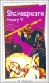 Couverture Henry V Editions Flammarion (GF - Bilingue) 2000