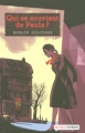 Couverture Qui se souvient de Paula ? Editions Syros (Rat noir) 2008