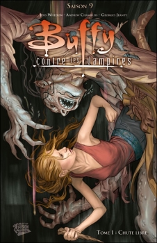 Couverture Buffy contre les Vampires, saison 09, tome 01 : Chute libre