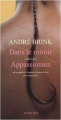 Couverture Dans le miroir suivi de Appassionata Editions Actes Sud 2009