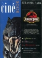 Couverture Jurassic  Park Editions Ciné Book 1993