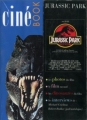 Couverture Jurassic Park Editions Ciné Book 1993