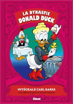Couverture La Dynastie Donald Duck, tome 07 : 1956-1957