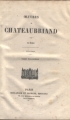 Couverture Oeuvres, tome 03 : Les martyrs Editions Boulanger et Legrand 1860